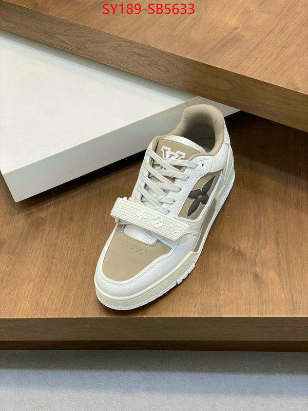 Men Shoes-LV high quality 1:1 replica ID: SB5633 $: 189USD