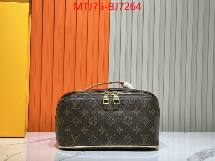 LV Bags(4A)-Vanity Bag- wholesale designer shop ID: BJ7264 $: 75USD,