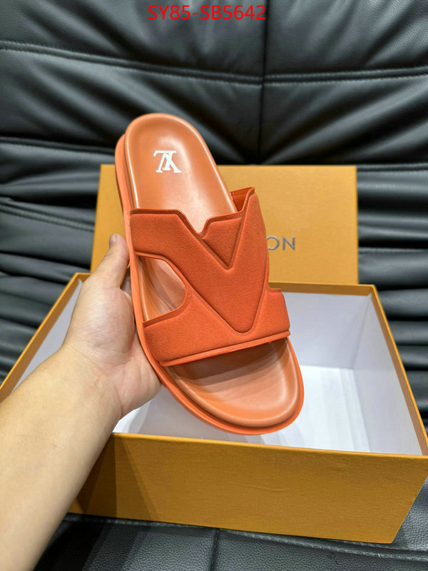 Men Shoes-LV highest quality replica ID: SB5642 $: 85USD