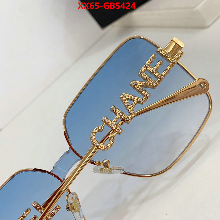 Glasses-Chanel buy high-quality fake ID: GB5424 $: 65USD