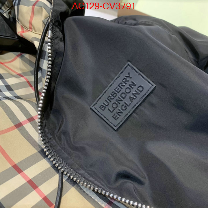 Down jacket Women-Burberry what's the best place to buy replica ID: CV3791 $: 129USD