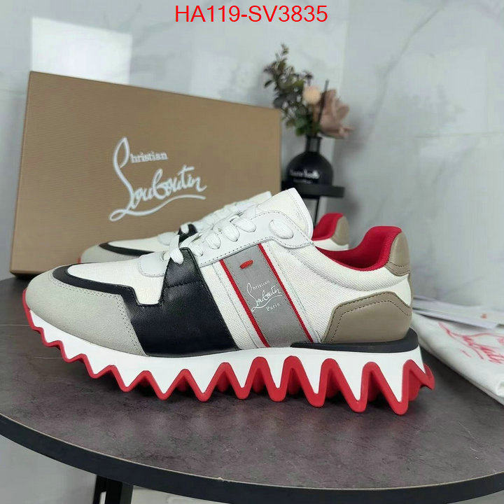 Men Shoes-Christian Louboutin 2024 perfect replica designer ID: SV3835 $: 119USD