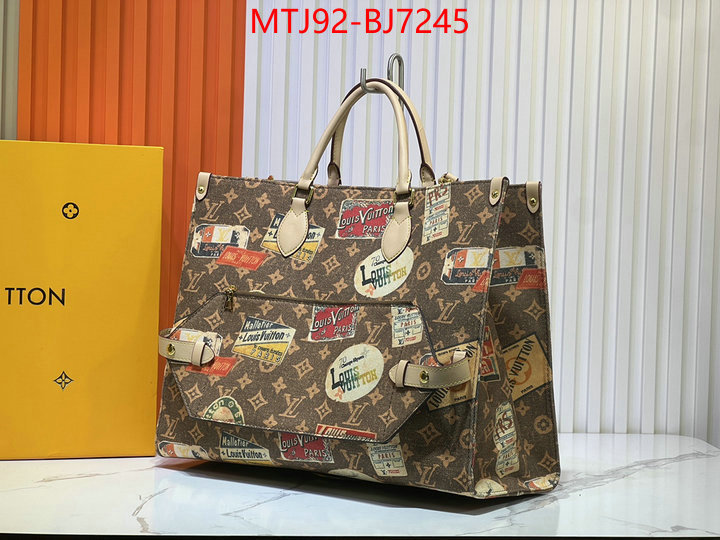 LV Bags(4A)-Handbag Collection- how to find designer replica ID: BJ7245 $: 92USD,