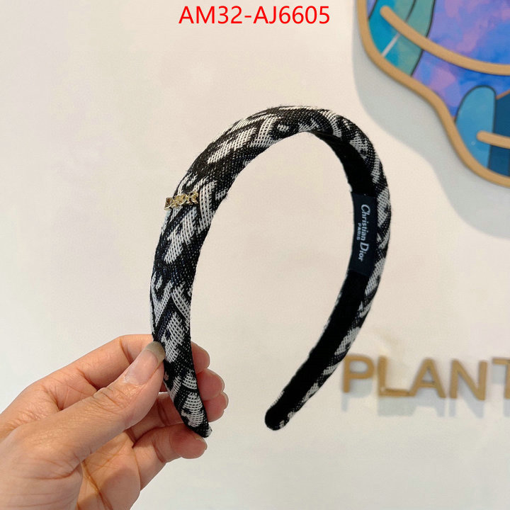 Hair band-Dior the highest quality fake ID: AJ6605 $: 32USD