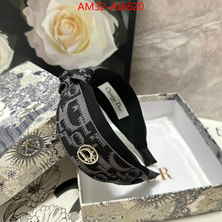 Hair band-Dior high quality replica designer ID: AJ6620 $: 32USD