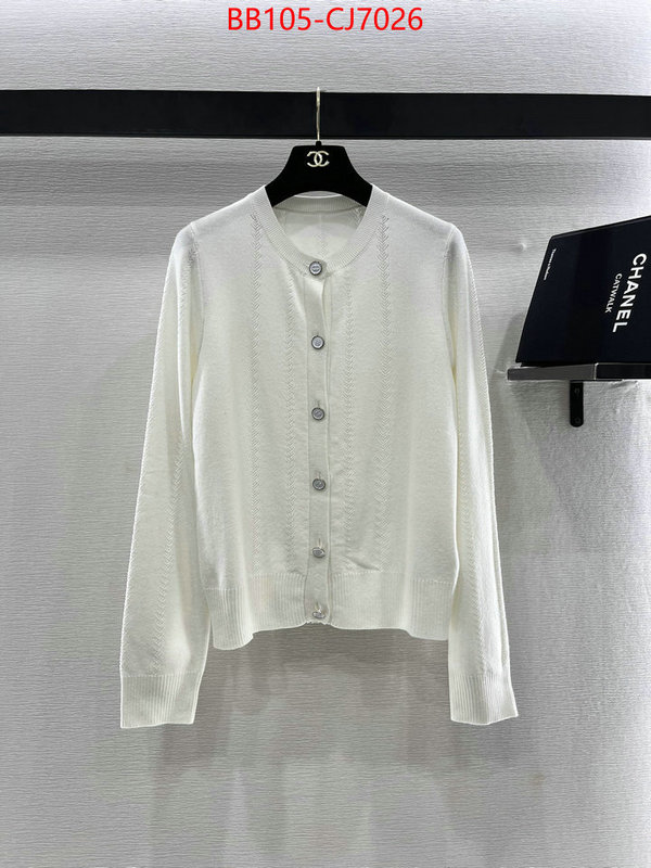 Clothing-Chanel online ID: CJ7026 $: 105USD