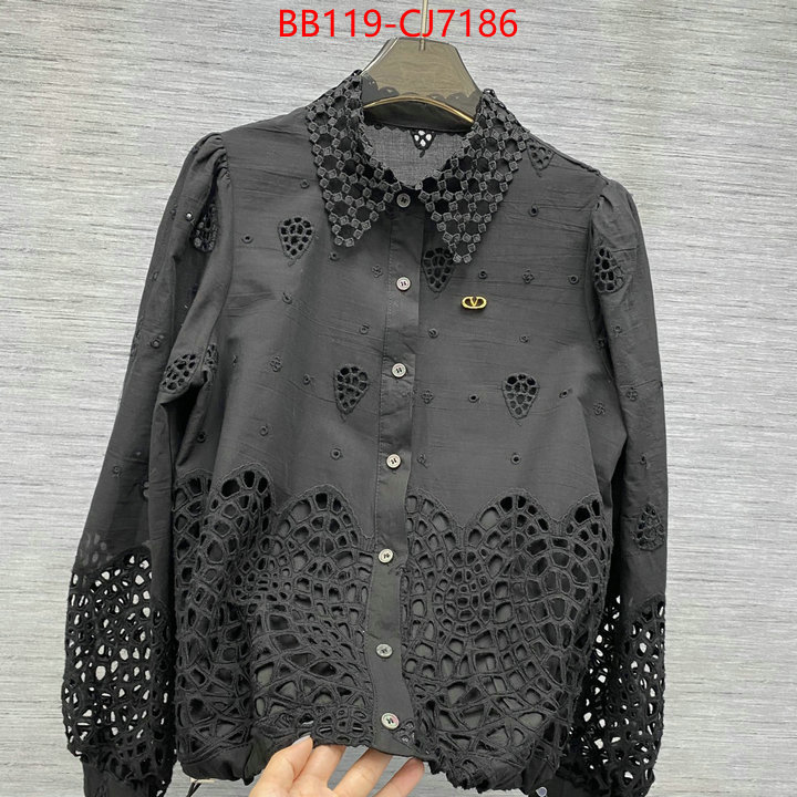 Clothing-Valentino fake aaaaa ID: CJ7186 $: 119USD