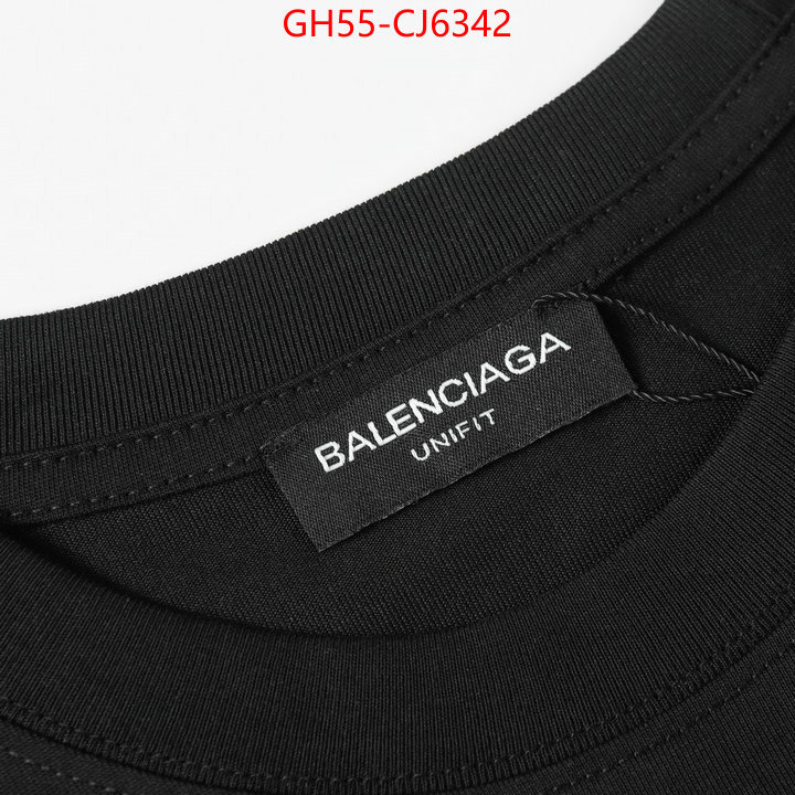 Clothing-Balenciaga sale outlet online ID: CJ6342 $: 55USD