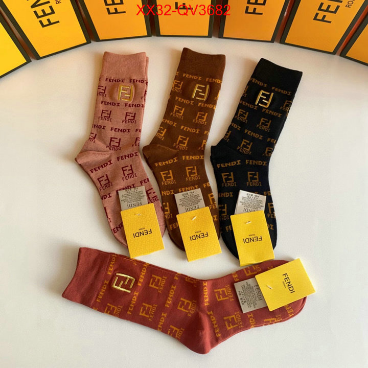 Sock-Fendi counter quality ID: QV3682 $: 32USD