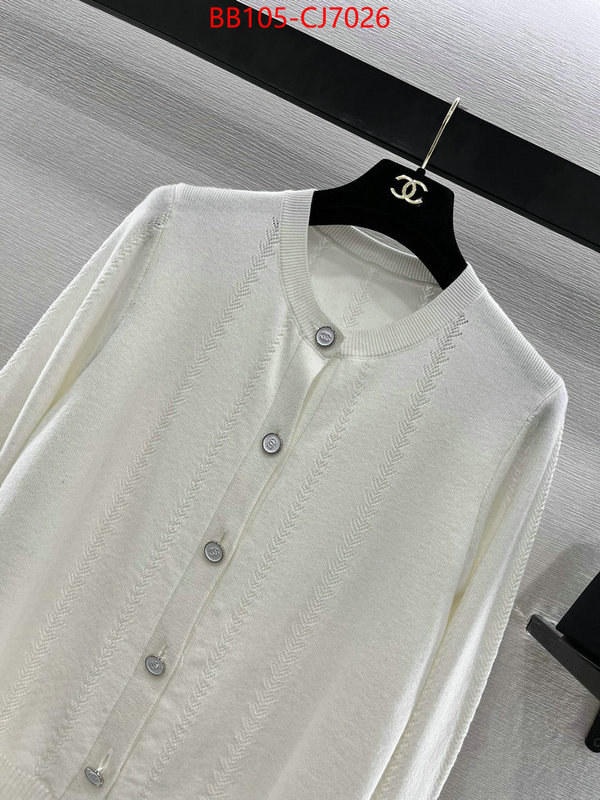 Clothing-Chanel online ID: CJ7026 $: 105USD