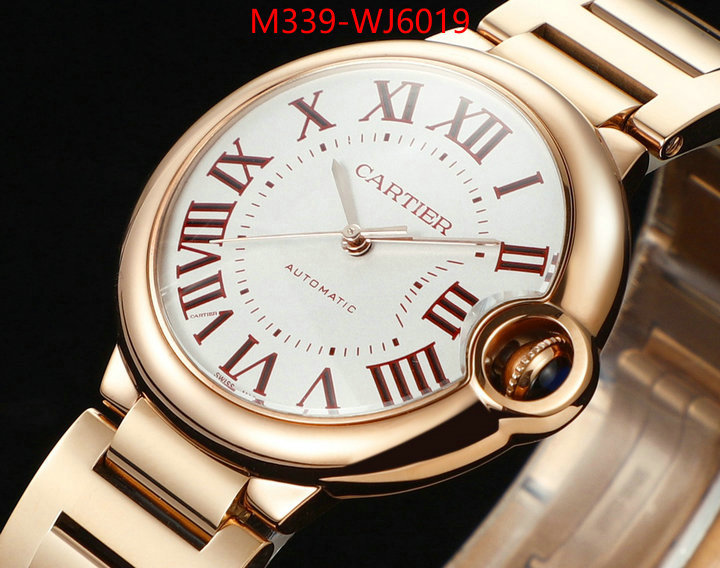 Watch(TOP)-Cartier top brands like ID: WJ6019 $: 339USD