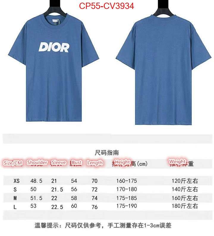 Clothing-Dior what's the best place to buy replica ID: CV3934 $: 55USD