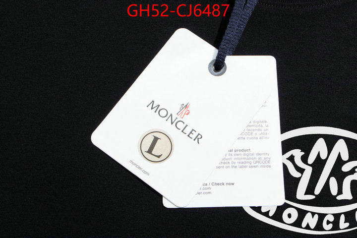 Clothing-Moncler wholesale ID: CJ6487 $: 52USD