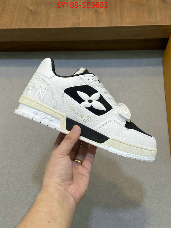 Men Shoes-LV high quality 1:1 replica ID: SB5633 $: 189USD