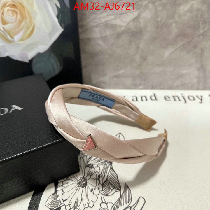 Hair band-Prada best quality replica ID: AJ6721 $: 32USD