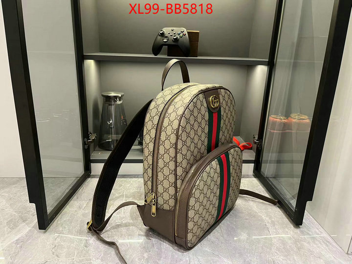 Gucci Bags(4A)-Backpack- where could you find a great quality designer ID: BB5818 $: 99USD,