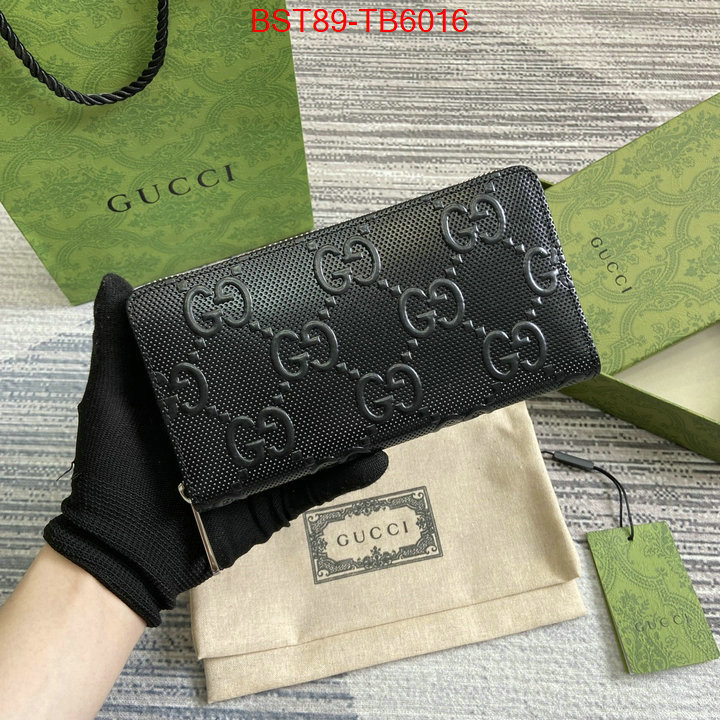 Gucci Bags(TOP)-Wallet- same as original ID: TB6016 $: 89USD,