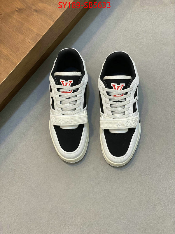 Men Shoes-LV high quality 1:1 replica ID: SB5633 $: 189USD