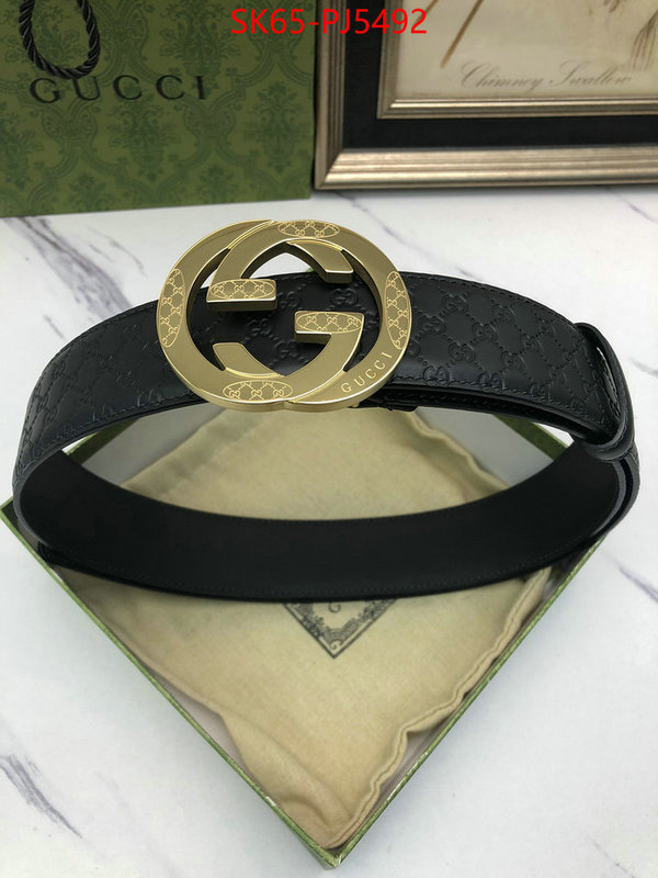 Belts-Gucci top perfect fake ID: PJ5492 $: 65USD