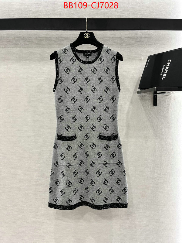 Clothing-Chanel where should i buy to receive ID: CJ7028 $: 109USD