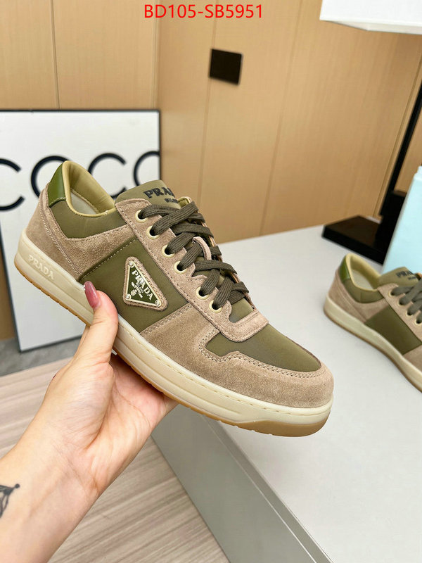 Men shoes-Prada fake aaaaa ID: SB5951 $: 105USD