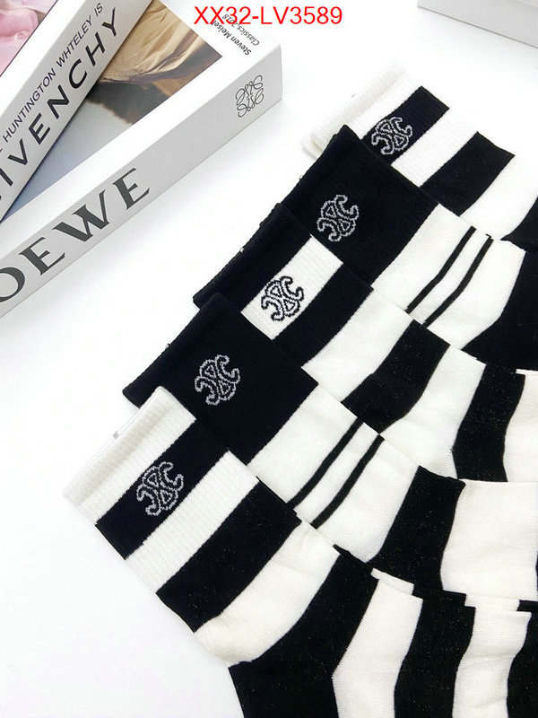 Sock-CELINE top perfect fake ID: LV3589 $: 32USD