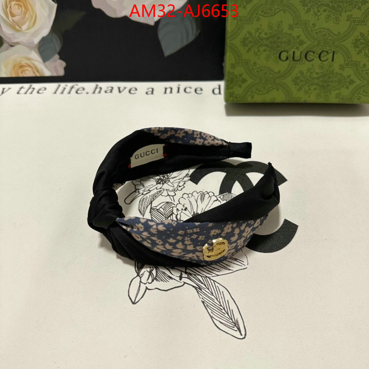 Hair band-Gucci how can i find replica ID: AJ6653 $: 32USD