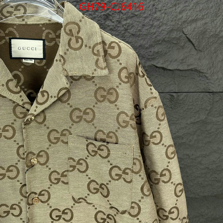 Clothing-Gucci replica online ID: CJ6416 $: 79USD