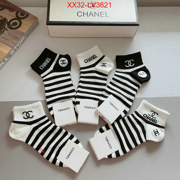 Sock-Chanel best quality replica ID: LV3621 $: 32USD