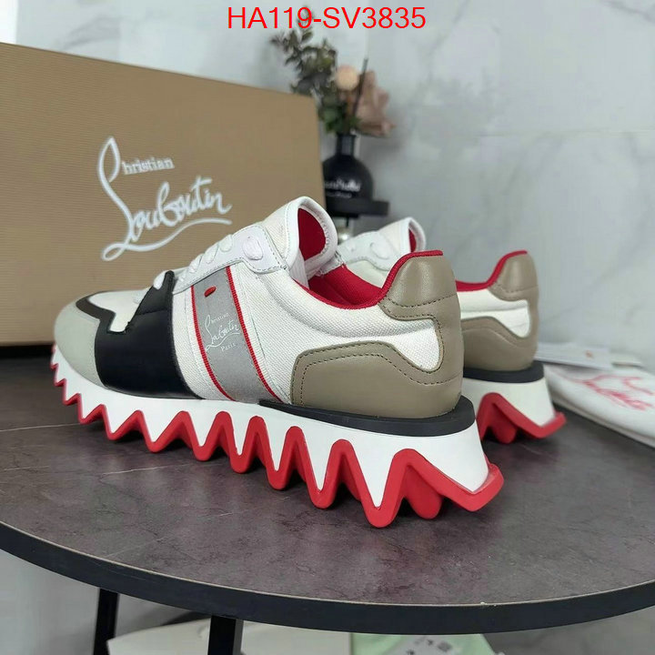 Men Shoes-Christian Louboutin 2024 perfect replica designer ID: SV3835 $: 119USD