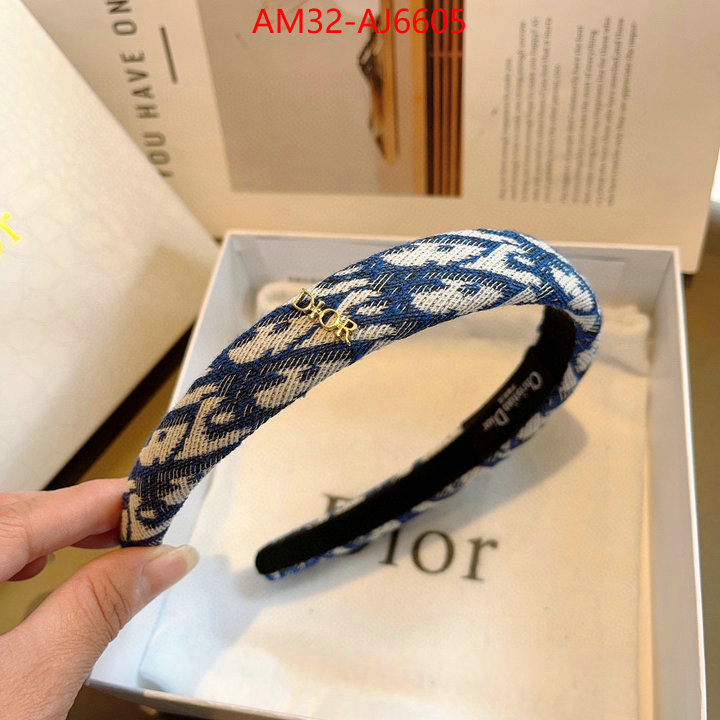 Hair band-Dior the highest quality fake ID: AJ6605 $: 32USD