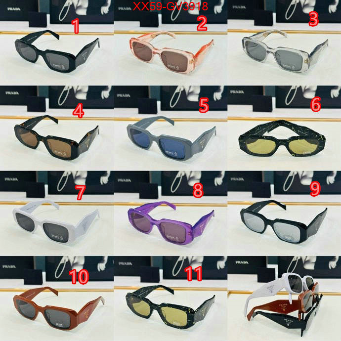 Glasses-Prada online from china designer ID: GV3918 $: 59USD