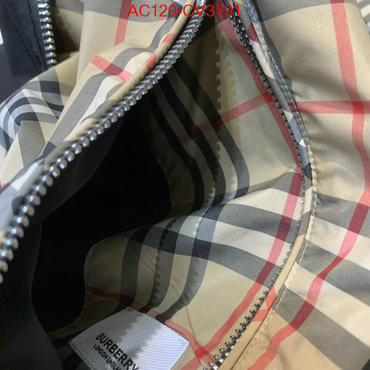 Down jacket Women-Burberry what's the best place to buy replica ID: CV3791 $: 129USD