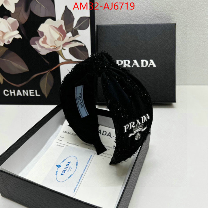 Hair band-Prada counter quality ID: AJ6719 $: 32USD