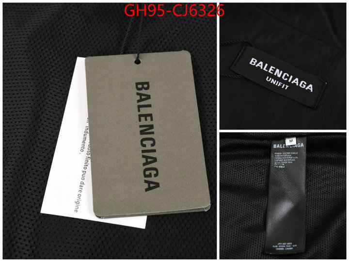 Clothing-Balenciaga found replica ID: CJ6326 $: 95USD