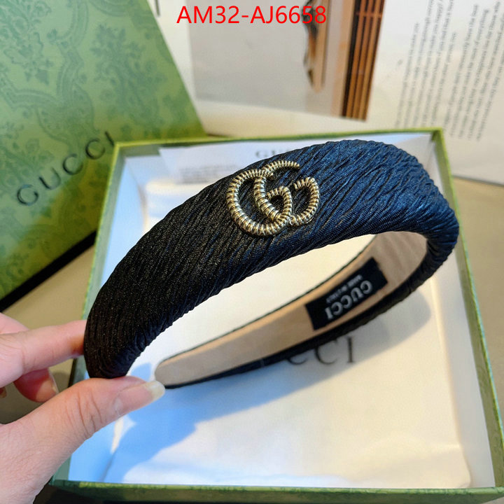 Hair band-Gucci new designer replica ID: AJ6658 $: 32USD