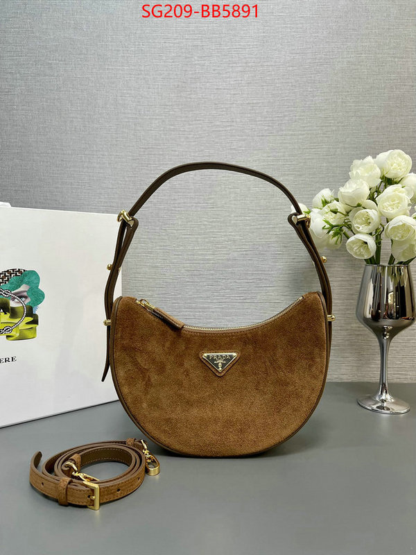 Prada Bags(TOP)-Crossbody- the online shopping ID: BB5891 $: 209USD,