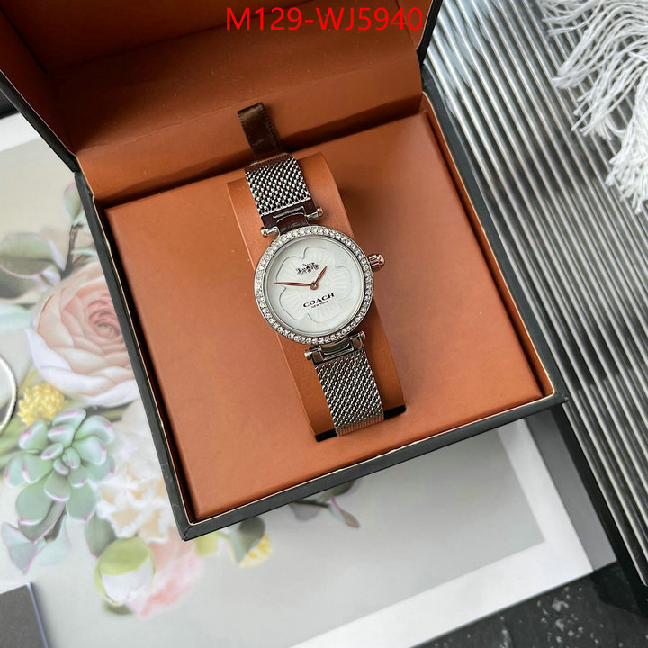 Watch(4A)-Coach exclusive cheap ID: WJ5940 $: 129USD