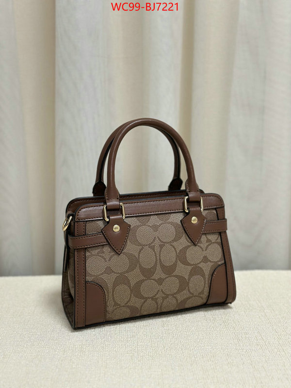 Coach Bags(4A)-Handbag- best quality designer ID: BJ7221 $: 99USD,