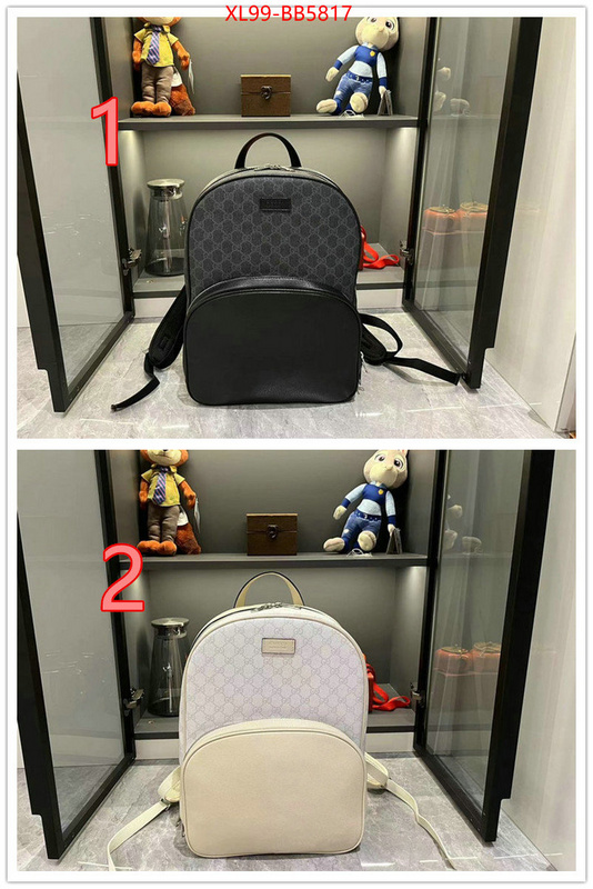 Gucci Bags(4A)-Backpack- top designer replica ID: BB5817 $: 99USD,