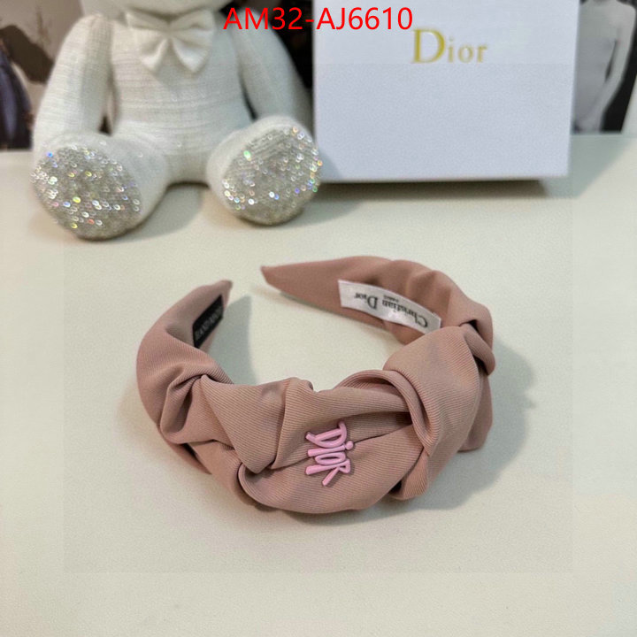 Hair band-Dior how to find designer replica ID: AJ6610 $: 32USD