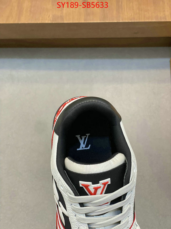 Men Shoes-LV high quality 1:1 replica ID: SB5633 $: 189USD