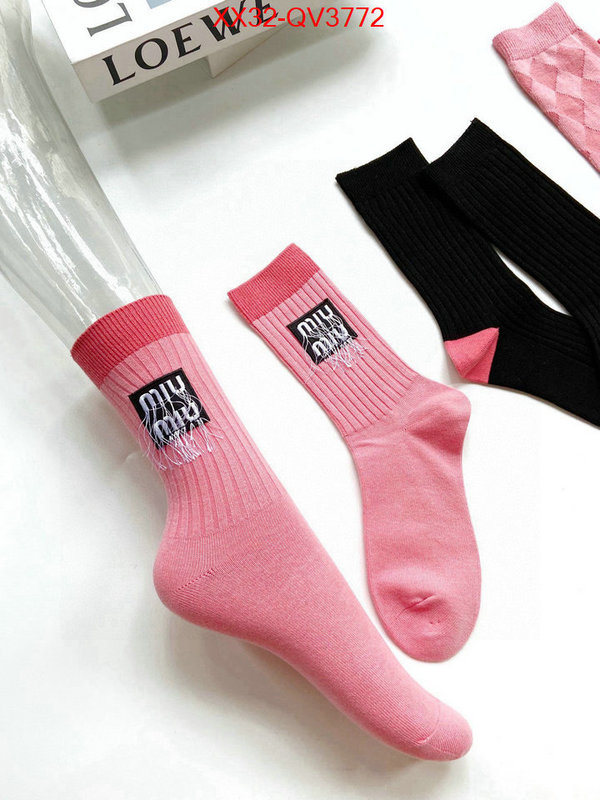 Sock-Miu Miu wholesale 2024 replica ID: QV3772 $: 32USD