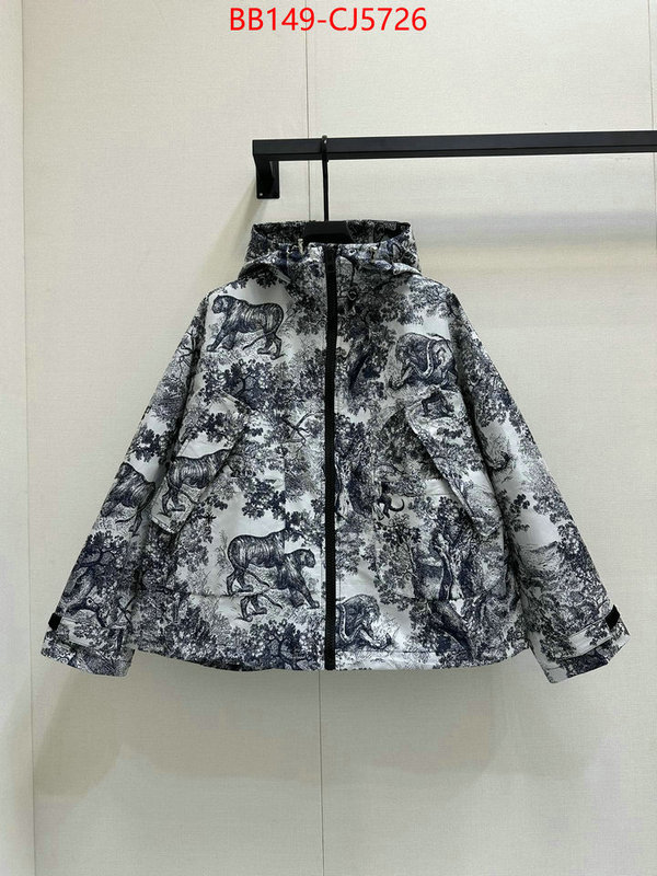 Clothing-Dior 2024 aaaaa replica 1st copy ID: CJ5726 $: 149USD