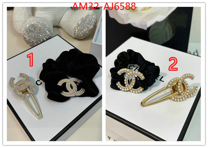 Hair band-Chanel how quality ID: AJ6588 $: 32USD