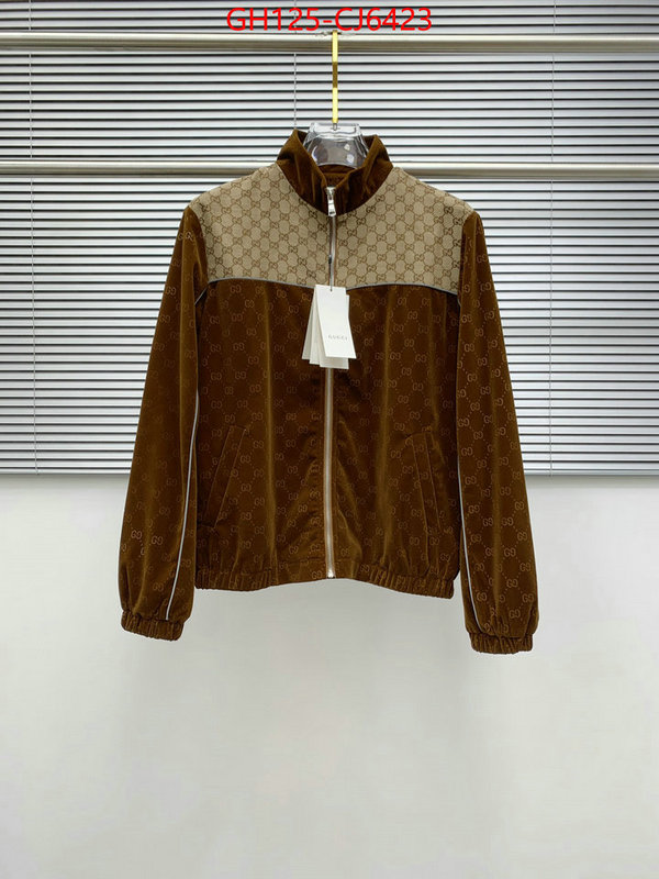 Clothing-Gucci luxury fake ID: CJ6423 $: 125USD