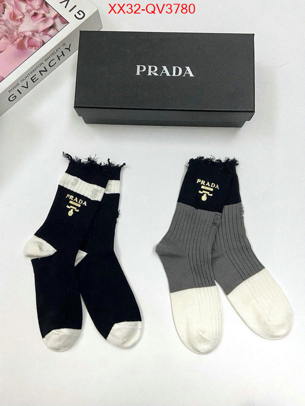 Sock-Prada from china ID: QV3780 $: 32USD