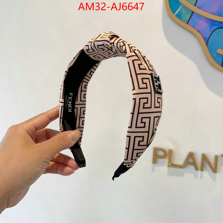 Hair band-Fendi wholesale imitation designer replicas ID: AJ6647 $: 32USD