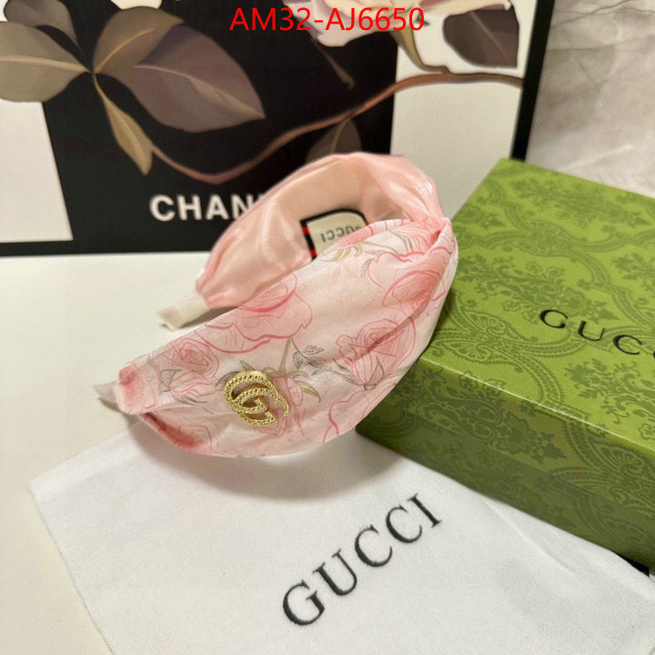 Hair band-Gucci luxury cheap ID: AJ6650 $: 32USD