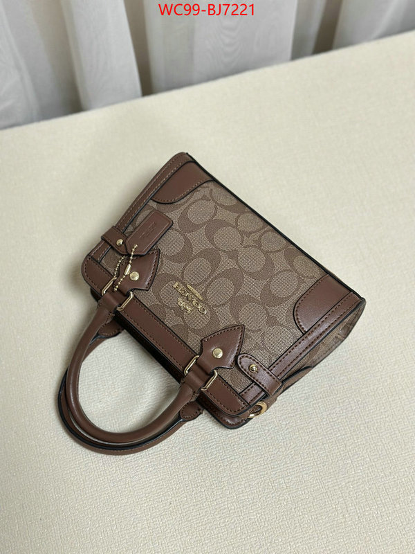 Coach Bags(4A)-Handbag- best quality designer ID: BJ7221 $: 99USD,